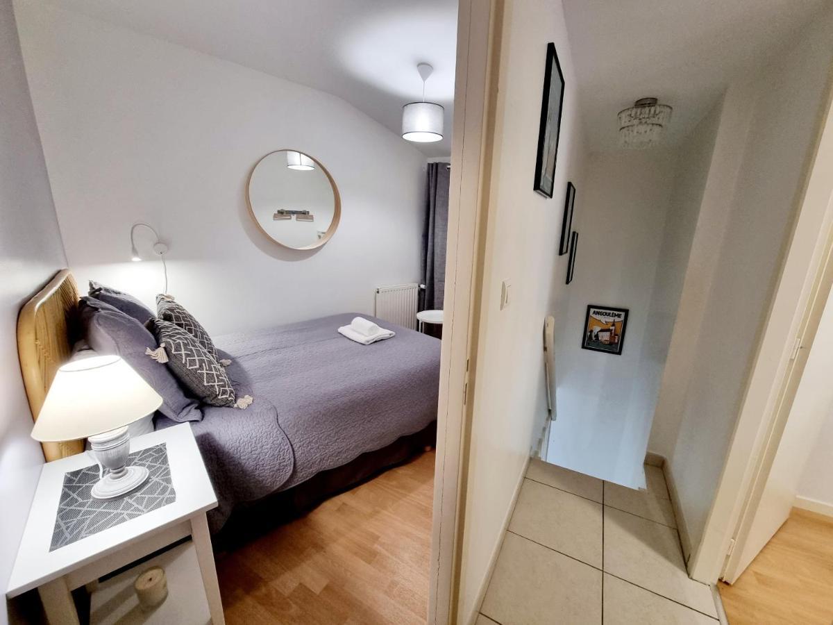 Coquette Maison De Ville Calme Avec Patio Angoulême Kültér fotó